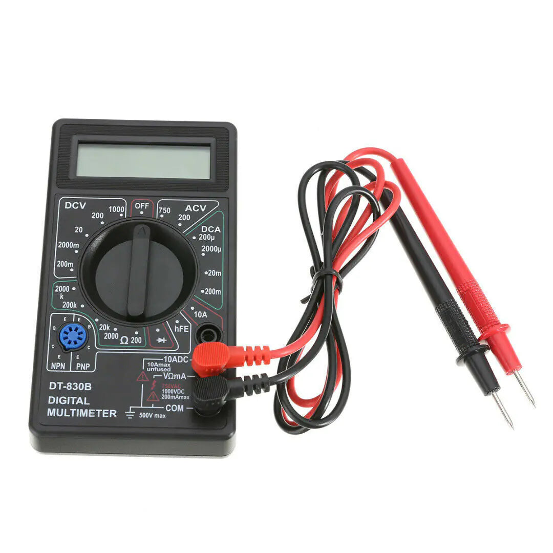 7 Fn Digital Multimeter AC DC Voltage Volt 10 Amp Current Resistance Ohm Meter