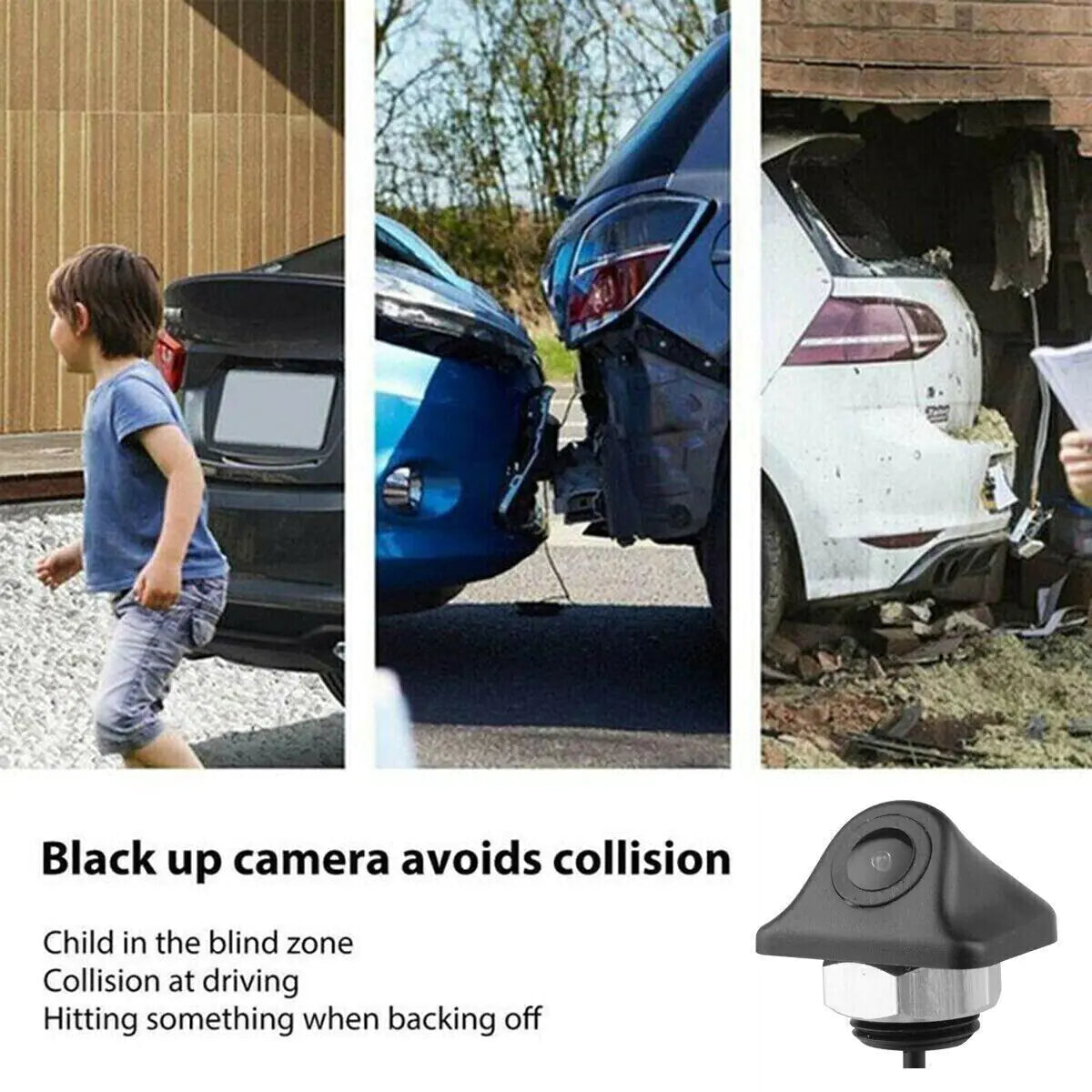 Car Rear View Reverse Camera Parking Backup Cam HD Night Vision Waterproof 170°